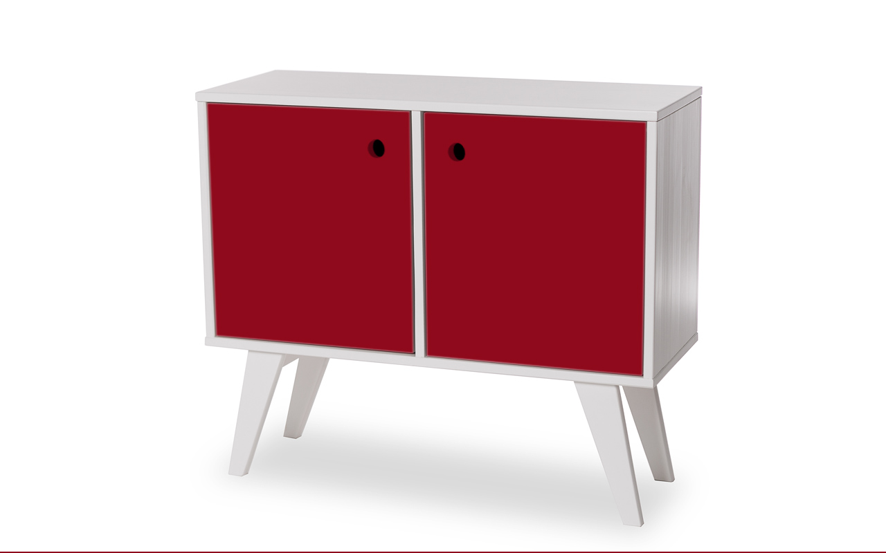 ARMÁRIO HORIZONTAL 02 PORTAS VERMELHO CRISTAL 90X38,5X73 CM Compre na Idea Store Adesivo De Banheiro Infantil ~ ARMÁRIO HORIZONTAL 02 PORTAS VERMELHO CRISTAL 90X38,5X73 CM Compre na Idea Store