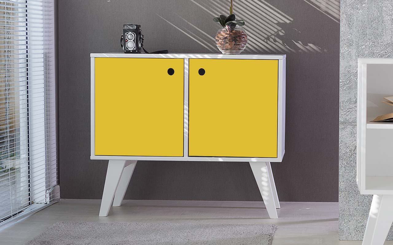 ARMÁRIO BUFFET PARA SALA 02 PORTAS AMARELO CRISTAL 90X38,5X73 CM Compre na Idea Store Adesivos De Parede Mortal Kombat ~ ARMÁRIO BUFFET PARA SALA 02 PORTAS AMARELO CRISTAL 90X38,5X73 CM Compre na Idea Store
