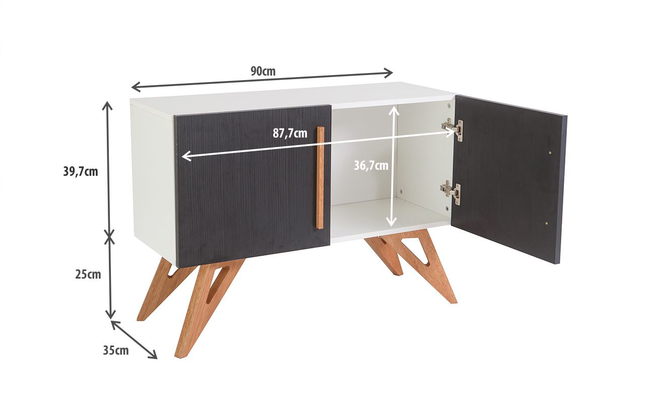 ARMÁRIO BALCÃO BUFFET COLORIDO PARA SALA DE JANTAR 2 PORTAS PRETAS ESTILO RETR u00d4 VINTAGE FREDDIE Aparador Wahl Groomsman Body ~ ARMÁRIO BALCÃO BUFFET COLORIDO PARA SALA DE JANTAR 2 PORTAS PRETAS ESTILO RETR u00d4 VINTAGE FREDDIE