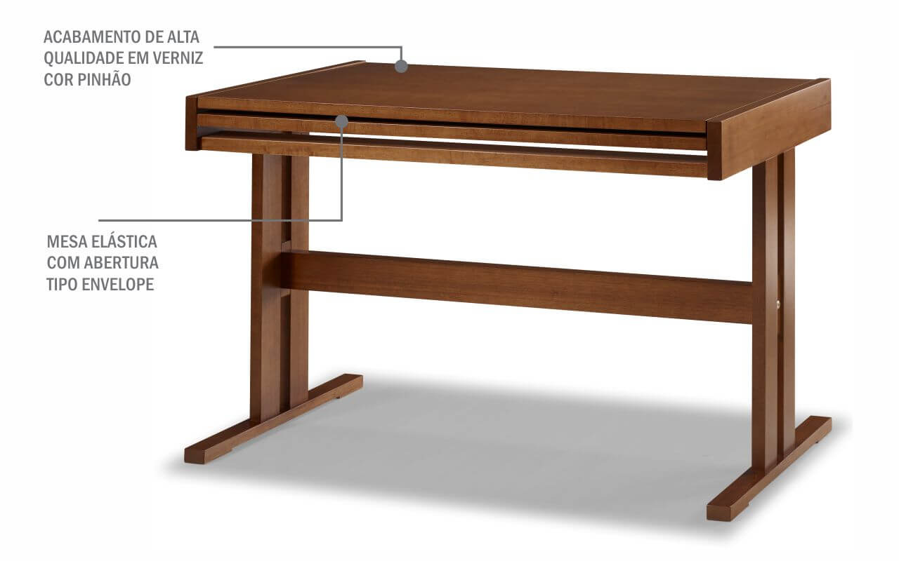 MESA ELÁSTICA EXTENS u00cdVEL DE MADEIRA MACI u00c7A ENVERNIZADA NEA 110 54x120x76 CM Compre na Idea Store Armario Barato Valencia ~ MESA ELÁSTICA EXTENS u00cdVEL DE MADEIRA MACI u00c7A ENVERNIZADA NEA 110 54x120x76 CM Compre na Idea Store