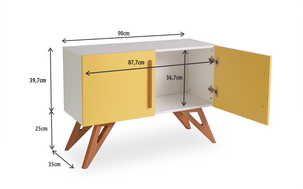 ARMÁRIO BALCÃO BUFFET COLORIDO PARA SALA DE JANTAR 2 PORTAS AMARELAS ESTILO RETR u00d4 VINTAGE Aparador Wahl Groomsman Body ~ ARMÁRIO BALCÃO BUFFET COLORIDO PARA SALA DE JANTAR 2 PORTAS AMARELAS ESTILO RETR u00d4 VINTAGE