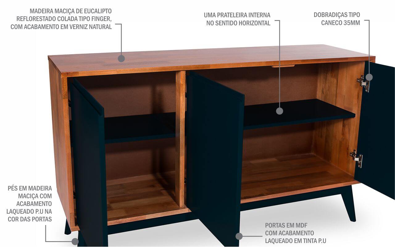 Idea Store Compre (ARMÁRIO PÉS PALITO BUFFET 3 PORTAS DE MADEIRA MACI u00c7A PRETO SATURNO Adesivo De Parede Curitiba ~ Idea Store Compre (ARMÁRIO PÉS PALITO BUFFET 3 PORTAS DE MADEIRA MACI u00c7A PRETO SATURNO