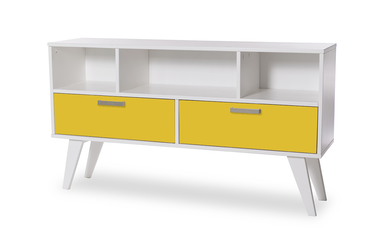 ARMÁRIO BUFFET PARA SALA 02 GAVETAS AMARELO CRISTAL 135X38,5X73 CM Compre na Idea Store Artesanato Suely Alvaro Ramos ~ ARMÁRIO BUFFET PARA SALA 02 GAVETAS AMARELO CRISTAL 135X38,5X73 CM Compre na Idea Store
