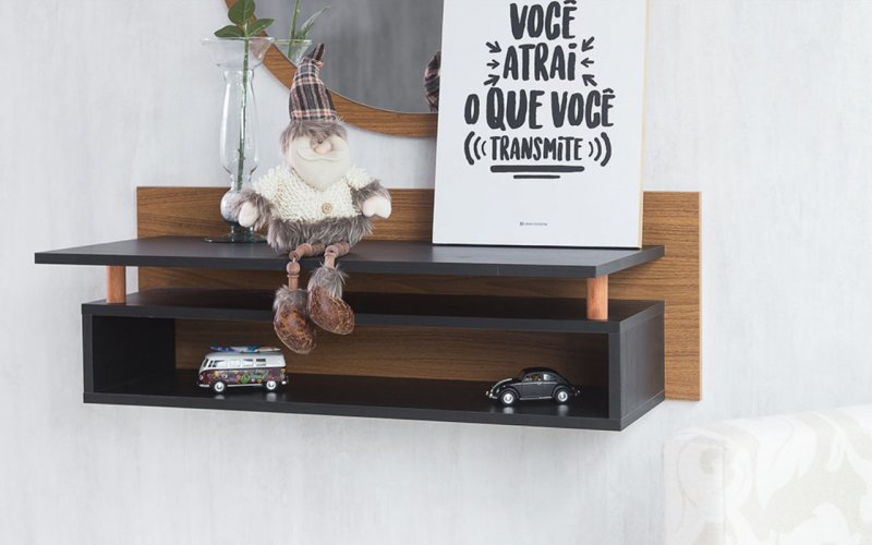 APARADOR PEQUENO DE PAREDE PARA CORREDOR MADEIRA PADRÃO FREIJÓ E PRETO PAUL WOODINN 90×38,5×30 Fita Adesiva Jogador De Futebol ~ APARADOR PEQUENO DE PAREDE PARA CORREDOR MADEIRA PADRÃO FREIJÓ E PRETO PAUL WOODINN 90×38,5×30