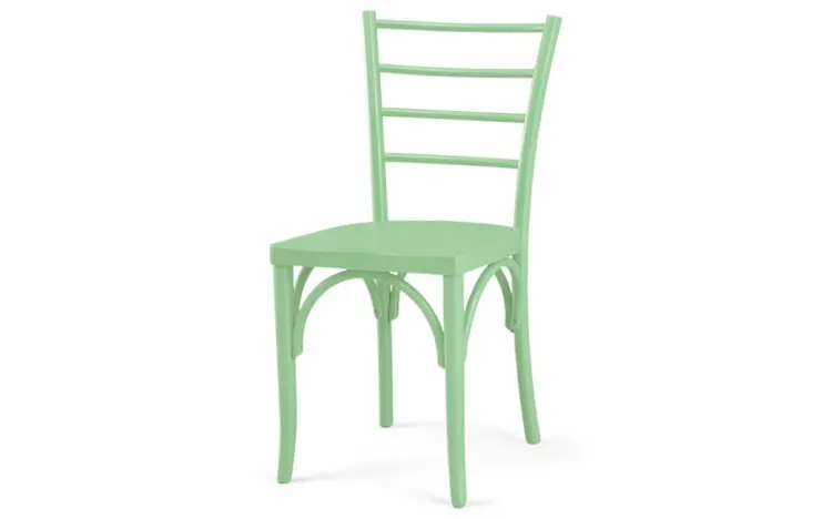 CADEIRA PARA SALA DE JANTAR CHARLOTTE LACA VERDE SÁLVIA 40,5x49x88 CM