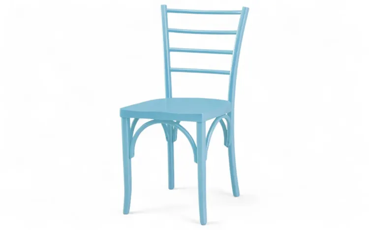 CADEIRA AZUL PARA COZINHA CHARLOTTE LACA AZUL BEBÊ 40,5x49x88 CM